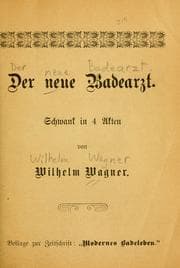 Tapa de Der neue Badearzt