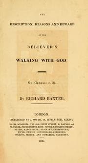Tapa de The description, reasons and reward of the believer's walking with God