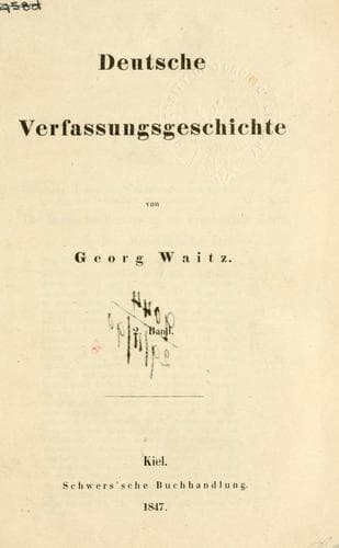 Tapa de Deutsche Verfassungsgeschichte