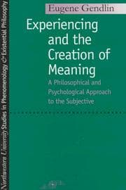 Tapa de Experiencing and the creation of meaning