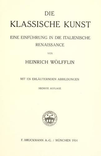 Tapa de Die klassische Kunst