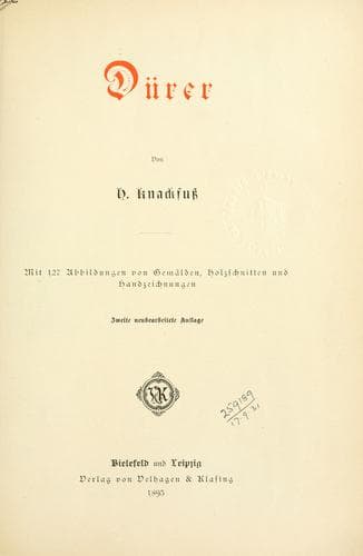 Tapa de Dürer