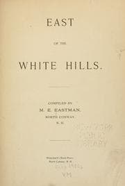Tapa de East of the White Hills