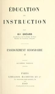 Tapa de Education et instruction