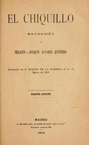 Tapa de El chiquillo