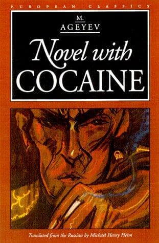 Tapa de Novel with cocaine