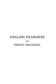 Tapa de English Pharisees, French crocodiles