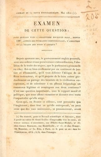 Tapa de Examen de cette question