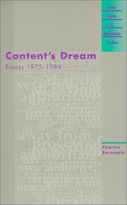 Tapa de Content's dream