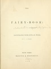 Tapa de The fairy book