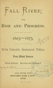 Tapa de Fall River: its rise and progress