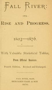 Tapa de Fall River: its rise and progress