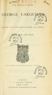 Tapa de George Farquhar