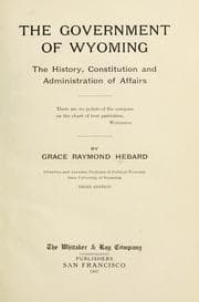 Tapa de The government of Wyoming