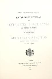 Tapa de Graeco-Egyptian coffins, masks and portraits