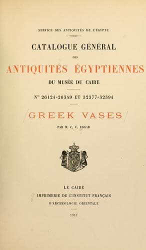 Tapa de Greek vases