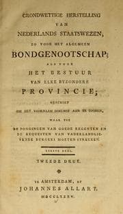 Tapa de Grondwettige Herstelling, van Nederlands staatswezen