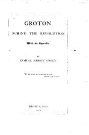 Tapa de Groton during the revolution