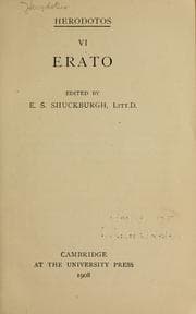 Tapa de Herodotos VI, Erato