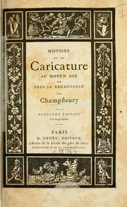 Tapa de Histoire de la caricature au moyen âge et sous la renaissance