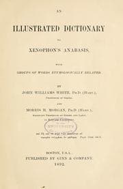 Tapa de An illustrated dictionary to Xenophon's Anabasis
