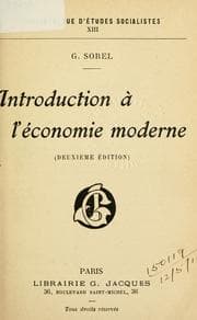 Tapa de Introduction à l'économie moderne