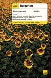 Tapa de Teach Yourself Bulgarian Complete Course
