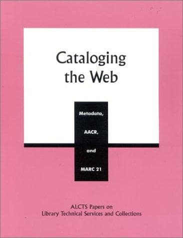 Tapa de Cataloging the Web