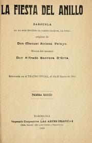 Tapa de La fiesta del anillo