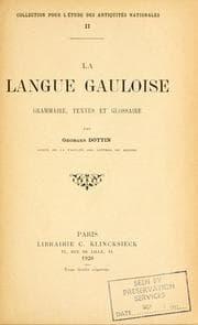 Tapa de La langue gauloise
