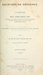 Tapa de Lectures on theology