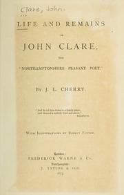 Tapa de Life and remains of John Clare