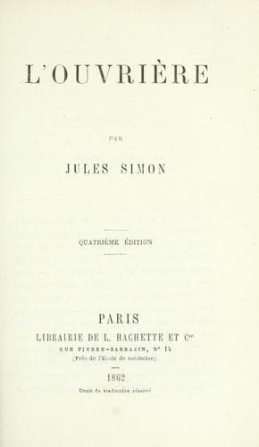 Tapa de L' ouvrière