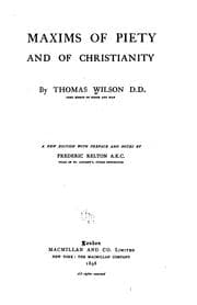 Tapa de Maxims of piety and of Christianity