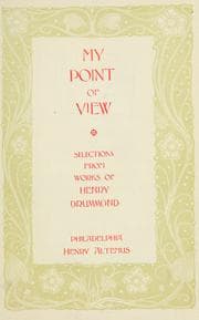 Tapa de My point of view