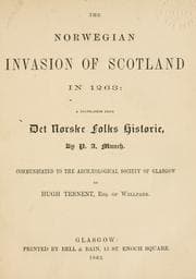 Tapa de The Norwegian invasion of Scotland in 1263