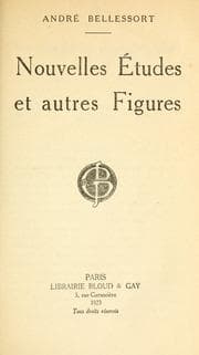 Tapa de Nouvelles études et autres figures