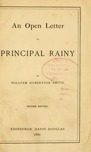 Tapa de An open letter to Principal Rainy
