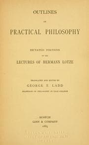 Tapa de Outlines of practical philosophy