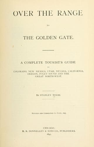 Tapa de Over the range to the Golden Gate