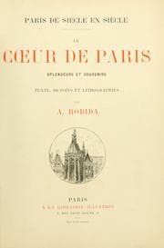 Tapa de Paris de siècle en siècle