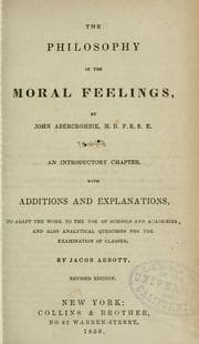 Tapa de The philosophy of the moral feelings