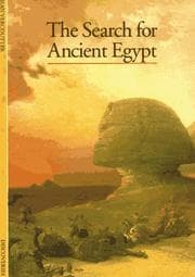 Tapa de The search for ancient Egypt