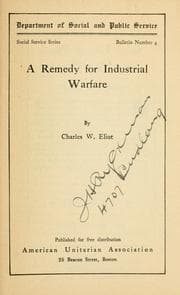Tapa de A remedy for industrial warfare