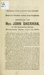 Tapa de Republican state executive com. document