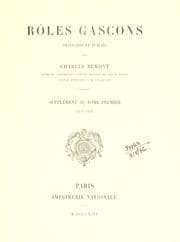 Tapa de Rôles gascons