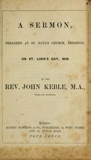 Tapa de A sermon, preached at St Paul's church, Brighton