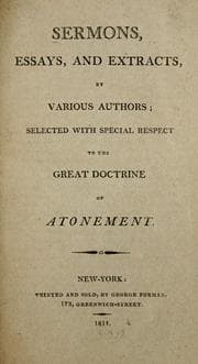 Tapa de Sermons, essays, and extracts, by various authors