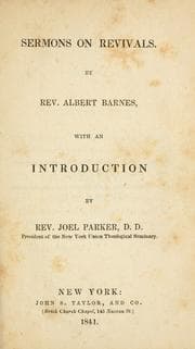 Tapa de Sermons on revivals