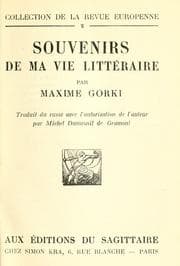 Tapa de Souvenirs de ma vie littéraire